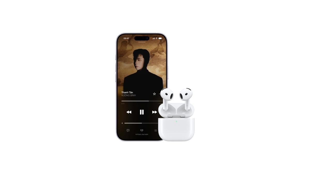 AirPods 5 cải tiến âm học và bổ sung thao tác vuốt âm lượng