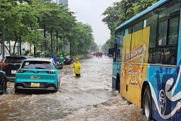 Hà Nội nói gì về tình trạng úng ngập ngày 17/9?