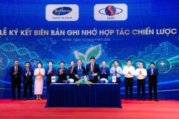 Viện Hàn lâm Khoa học và Công nghệ Việt Nam ký kết hợp tác chiến lược với 4 đơn vị dược phẩm, y tế, giáo dục