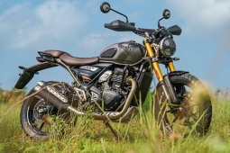 Triumph Scrambler 400X 2026 thêm màu mới, giá từ 72 triệu đồng
