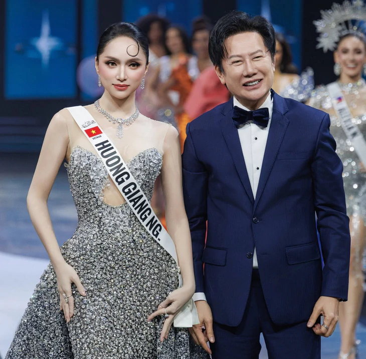 Trước đó, ông Nawat (MU East) bổ nhiệm Hương Giang làm Giám đốc điều hành Miss Universe Vietnam.