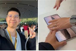 TikToker Trung Quốc bị tố chộp giật iPhone Duo trưng bày tại sự kiện Apple