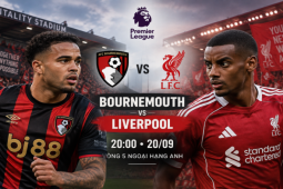 Trực tiếp bóng đá Bournemouth - Liverpool: Chờ màn so tài của Kluivert và Szoboszlai (Ngoại hạng Anh)