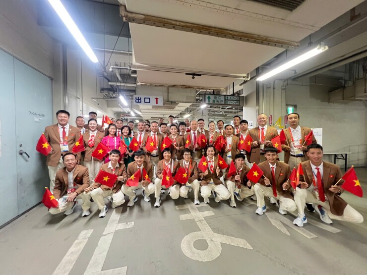 Khai mạc ASIAD: Lời chào đặc sắc, rạng rỡ đoàn thể thao Việt Nam - 29