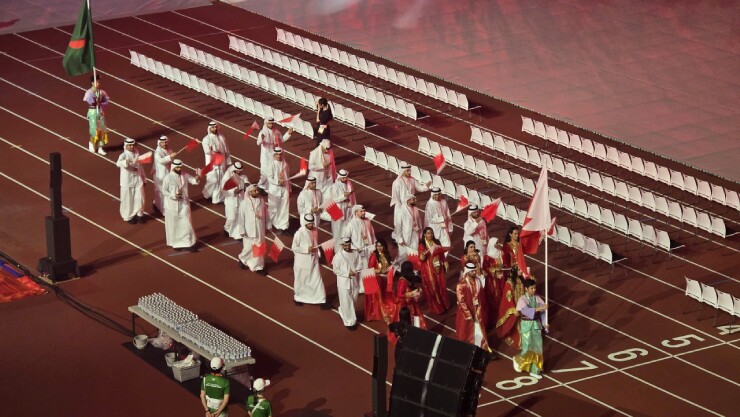 Khai mạc ASIAD: Lời chào đặc sắc, rạng rỡ đoàn thể thao Việt Nam - 33