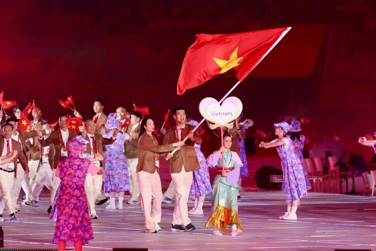 Khai mạc ASIAD: Lời chào đặc sắc, rạng rỡ đoàn thể thao Việt Nam - 26