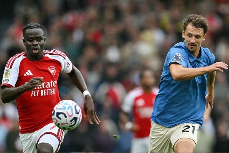 Trực tiếp bóng đá Brighton - Arsenal: "Pháo thủ" vỡ trận (Ngoại hạng Anh)