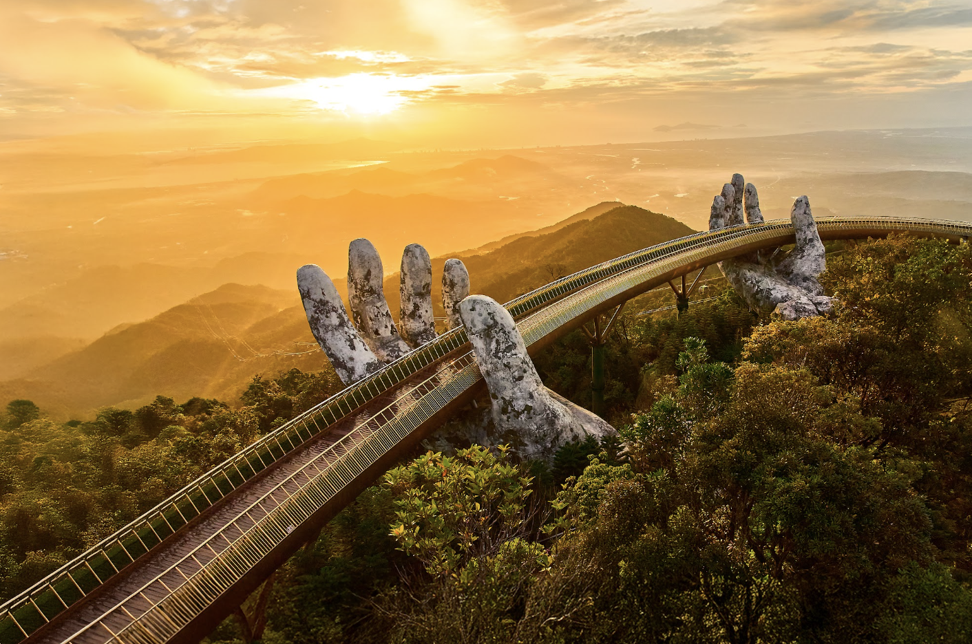 Cầu Vàng, Sun World Ba Na Hills