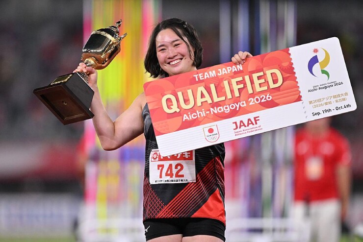 Kitaguchi đang có phong độ ấn tượng trước ASIAD 2026 khi vừa lập kỷ lục Nhật Bản 68,92m tại World Athletics Ultimate Championship