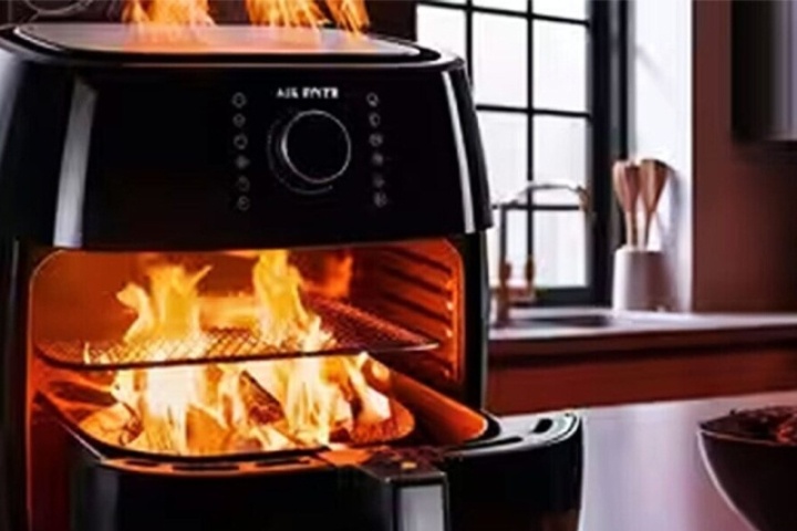 Nồi chiên không dầu gây cháy nổ trong những trường hợp nào?
