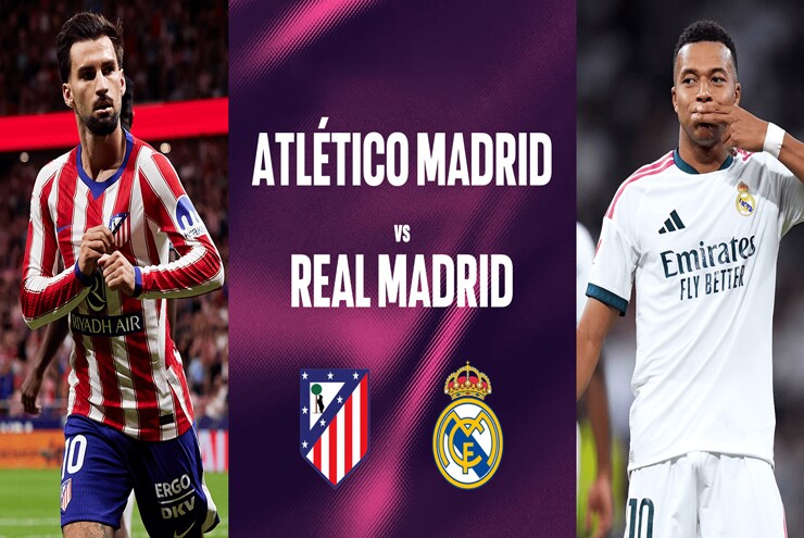 Trực tiếp bóng đá Atletico - Real Madrid: Mbappe phá dớp Metropolitano (La Liga)