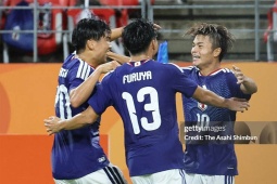 Kết quả bóng đá U23 Kyrgyzstan - U23 Nhật Bản: 7 bàn thăng hoa (ASIAD)