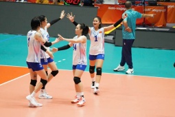 Trực tiếp bóng chuyền nữ Trung Quốc - Việt Nam: Thử thách cực đại (ASIAD)