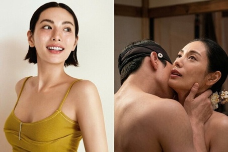 Vẻ gợi cảm của  Mỹ nhân đẹp nhất thế giới  Nana đóng cảnh 19+ táo bạo