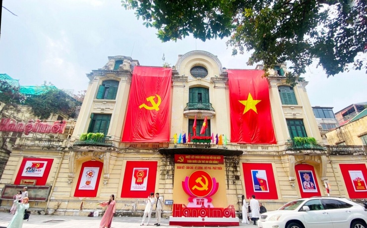 Hiện trạng vị trí tại khu vực Báo Hà Nội Mới