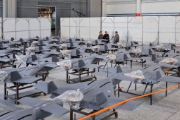 Triều Tiên phô diễn khả năng sản xuất hàng loạt UAV cảm tử bản sao Harop của Israel