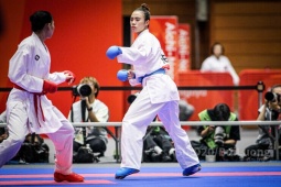 Trực tiếp ASIAD 21/9: Diệu Ly thắng kịch tính võ sĩ Nhật Bản, karate "mở hàng" huy chương