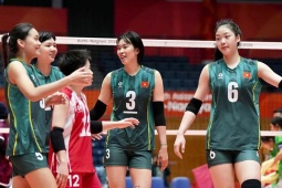 Trực tiếp bóng chuyền ĐT nữ Indonesia - Việt Nam: Phát bóng uy lực (ASIAD) (Kết thúc)