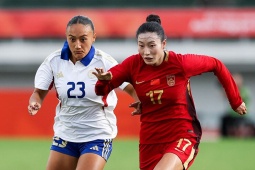 Kết quả bóng đá ĐT nữ Trung Quốc - Philippines: Tuyệt đỉnh hat-trick (ASIAD)