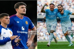Nóng bảng xếp hạng Ngoại hạng Anh: Man City chiếm ngôi đầu, MU vẫn lẹt đẹt