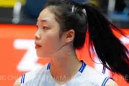Hot girl bóng chuyền Việt Nam cao 1,86 m gây sốt ở ASIAD