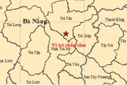 Liên tiếp xảy ra 4 trận động đất tại Quảng Ngãi và Đà Nẵng