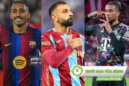 Olise, Raphinha & Salah đua nhau lập hat-trick, sân cỏ châu Âu dậy sóng