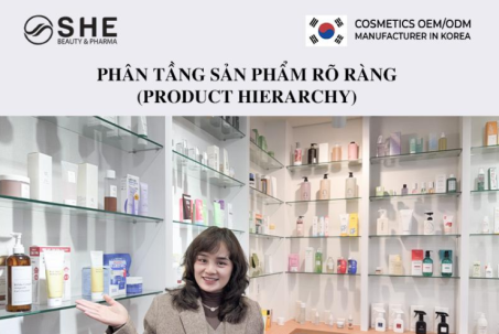 Xây dựng danh mục sản phẩm bền vững: Bài học từ dịch vụ gia công mỹ phẩm Hàn Quốc