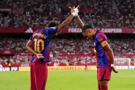 Raphinha & Yamal dẫn đầu top 10 cặp tấn công hàng đầu châu Âu, bỏ xa Mbappe - Bellingham
