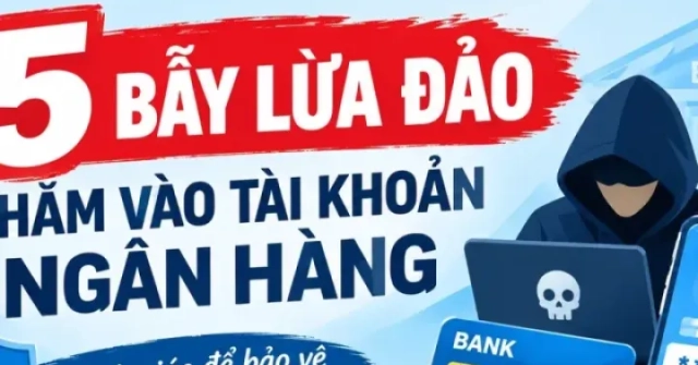 Những thủ đoạn lừa đảo mới nhắm vào tài khoản ngân hàng