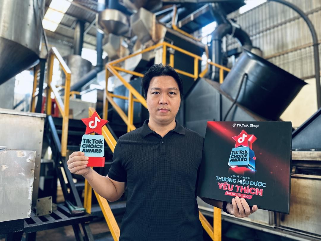Cà phê Đông Phương xuất hiện trong danh sách thương hiệu được người tiêu dùng bình chọn tại TikTok Choice Award 2026.