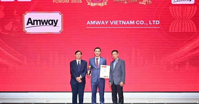 Amway Việt Nam được vinh danh Top 5 doanh nghiệp tiêu biểu ASEAN và Top 5 thương hiệu/ sản phẩm nổi tiếng ASEAN 2026