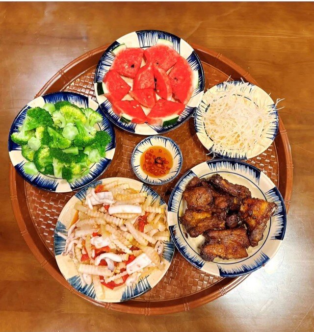 7 mâm cơm gia đình mùa thu mẹ đảm nấu 'đãi' chồng con - 7