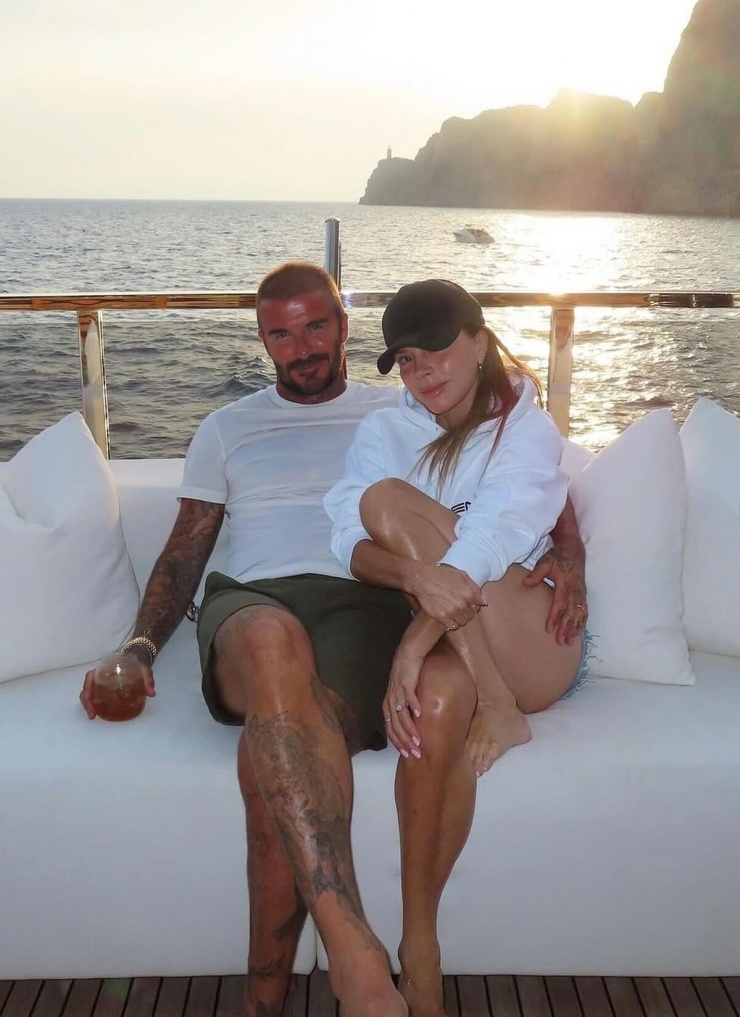 Phong cách nghỉ dưỡng của vợ chồng David Beckham - 6