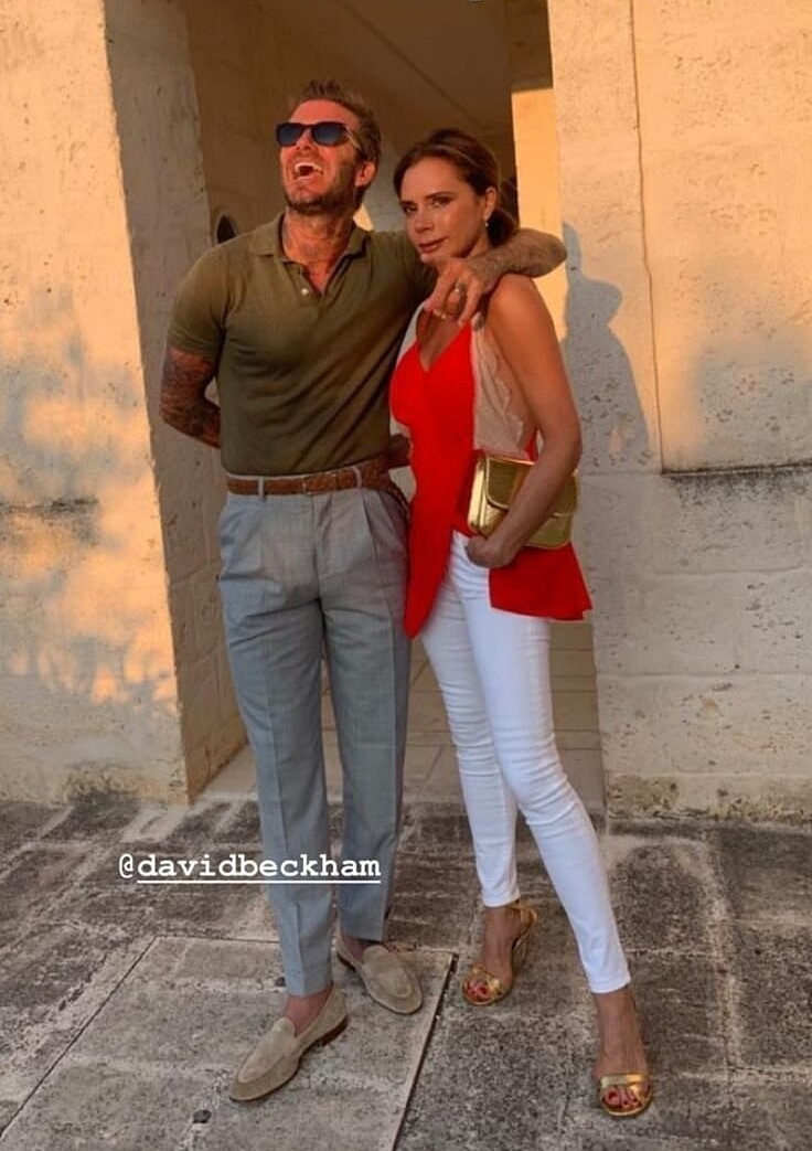 Phong cách nghỉ dưỡng của vợ chồng David Beckham - 10