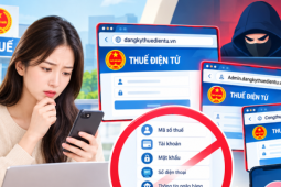 Cảnh báo từ cơ quan Thuế: Người dân không nhập mã số thuế, tài khoản, mật khẩu trong trường hợp sau