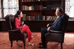 Tổng Bí thư, Chủ tịch nước Tô Lâm trả lời phỏng vấn kênh truyền hình Bloomberg TV