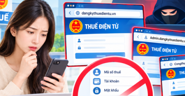 Cảnh báo từ cơ quan Thuế: Người dân không nhập mã số thuế, tài khoản, mật khẩu trong trường hợp sau