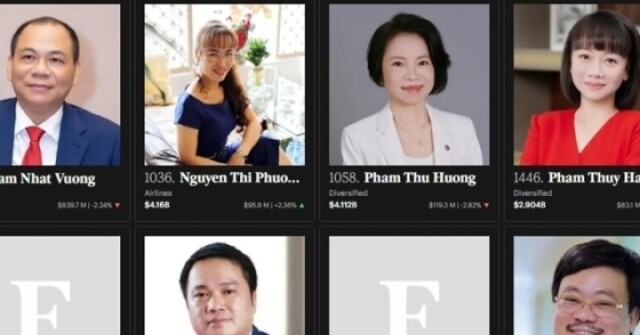 Vị trí người giàu thứ hai Việt Nam đổi chủ