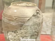 Hũ tiền cổ có niên đại hơn 1.000 năm trưng bày ở Bắc Ninh