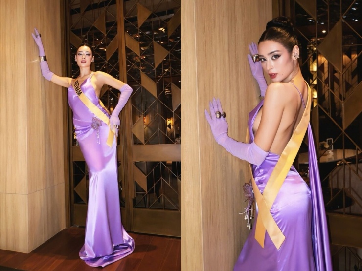 Emoura Phạm ghi điểm về gu thời trang tại Miss Grand - 6