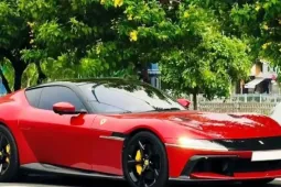 Cận cảnh Ferrari 12Cilindri độc nhất Việt Nam lăn bánh ở TPHCM