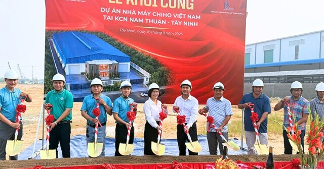 CHIHO khởi công nhà máy 4.000m² tại KCN Nam Thuận, mở rộng bước tiến ra thị trường quốc tế