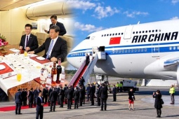 Cách Trung Quốc chuẩn bị chuyên cơ chở ông Tập Cận Bình công du nước ngoài