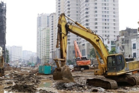 Vành đai 2,5 qua Cầu Giấy tăng tốc, chạy đua mốc thông xe kỹ thuật 10/10