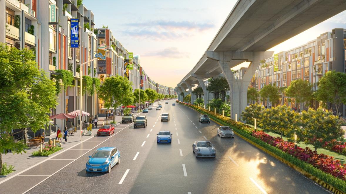 Dự án ION CITY trải dài 3,5km mặt Đại lộ Võ Văn Kiệt