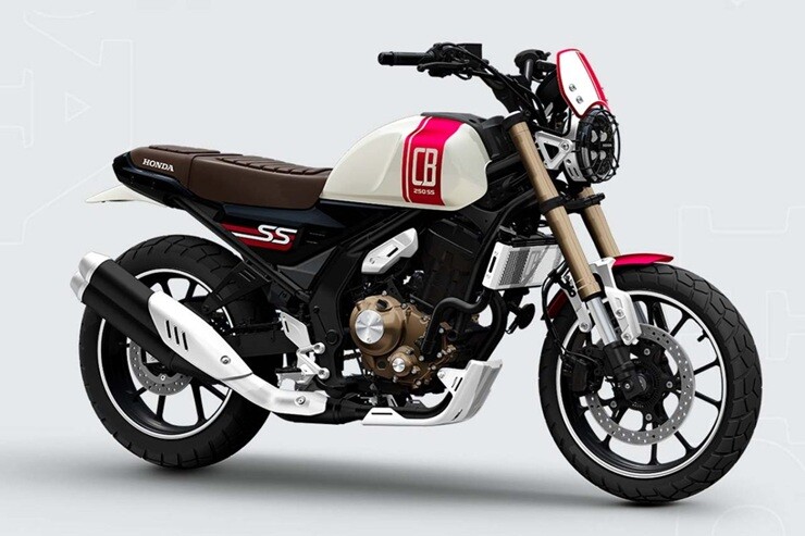 Honda tung CB250SS: Mô tô 250 cc phong cách Scrambler, nhìn là muốn “xuống tiền” - 1