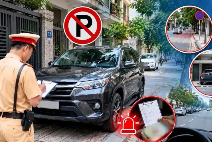 Dừng, đỗ xe trước cửa nhà: Khi nào bị xử phạt?
