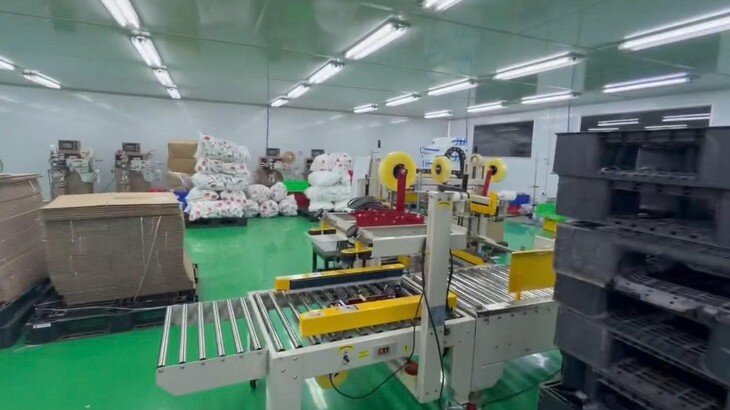 Xưởng sản xuất thuốc An Cung giả. Ảnh: CATH.