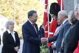 Lễ đón Tổng Bí thư, Chủ tịch nước Tô Lâm thăm cấp Nhà nước tới Canada